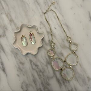 Kendra Scott Necklace and Earrings